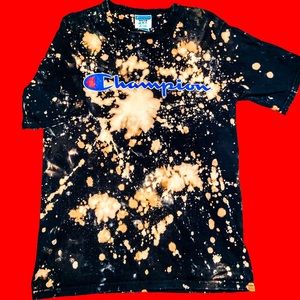 Champion acid wash tee